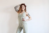 OLRA - Freestyle Jumpsuit Olive Green