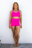 AMBR Hot Pink Booty Short