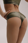 HELEN - Lara Croft Brazilian Shorts - Olive