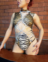 TWISTED MOVEMENT - Tiger Bodysuit