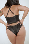 CREATURES OF XIX  Riding Solo High Waisted Bottoms - Black