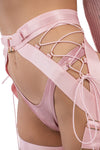Naughty Thoughts - XXX Rated Suspender PINK