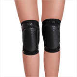 Queen Knee Pads Wild Black Sticky Grip NEW SIZING